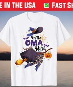 I'm The Oma Witch Halloween Group Costume T-Shirt