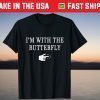 I'm With Butterfly Halloween Costume Party Matching T-Shirt