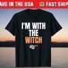 I'm With The Witch Halloween Matching Costume Gift Shirt