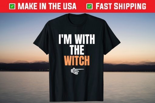 I'm With The Witch Halloween Matching Costume Gift Shirt