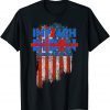 Impeach Joe Biden Kamala Harris Nancy Pelosi 8646 USA Flag Gift T-Shirt