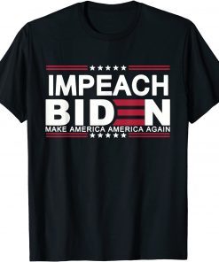 Impeachs 46 Joe Biden Republican Conservative Anti-Biden 2021 Shirt