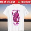 In October We Wear Pink - Breast Cancer Awareness Halloween T-Shirt