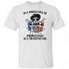 In a world full of princesses be a tim burton girl Unisex Shirt