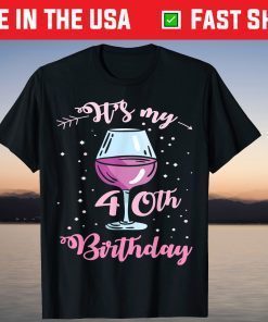 Its My 40th Birthday 40 Years Old Shirt