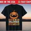 Jack O' Lantern Pumpkin Face Halloween Costume T-Shirt