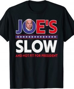 Joe's Slow Anti Biden Sucks Trump 2024 Political Limited Shirt