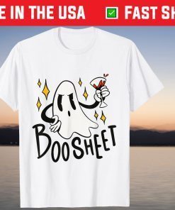 Joking Joke Cute Happy Halloween Ghost Sheet Classic Shirt