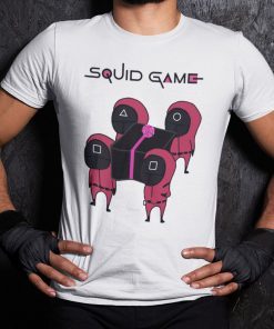 Kdrama The Squid Game Pink Guards Unisex Shirt