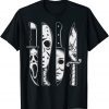 Knives Horror machete Movie Friday Halloween Goth Evil Gift Shirt