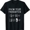 Know Your Parasites Tick Biden anti biden Official Shirt