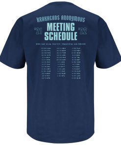 Krakheads Anonymous Seattle Hockey Official Shirt