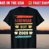 Legendary since 2009 12th Birthday T-Shirt