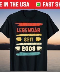 Legendary since 2009 12th Birthday T-Shirt