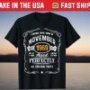 Legends Were Born In November 1969 Vintage T-Shirt