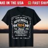 Legends Were Born In November 1974 Vintage Shirt