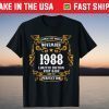 Legends Were Born In November 1988 33th Birthday T-Shirt