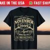 Legends Were Born In November 1999 22nd Birthday T-Shirt