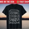 Legends Were Born November 1991 30 Years Old 30th Birthday T-Shirt