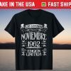 Legends are born in November 1962 - 59th Birthday T-Shirt
