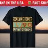 Limited Edition November 1990 31st Birthday T-Shirt