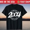 Limited edition vintage 2004 17th Birthday Gift Shirt