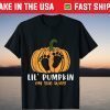 Little Pumpkin Pregnancy Mom To Be Halloween Pregnant Mother T-Shirt