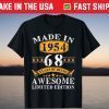 Made In 1954 Limited Edition 68Th Birthday 68 Years Old T-Shirt
