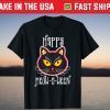 Meow-O-Ween Black Cat Gift T-Shirt