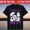 Migraine and Headache is Boo Sheet Purple Halloween Ghost T-Shirt
