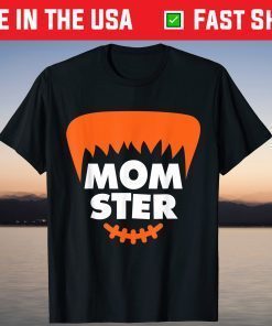 Momster Halloween Mom Costume Dadcula Family matching T-Shirt
