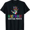National Hispanic Heritage month All Countries Flags 2021 Shirt