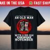 Never Underestimate An Old Man With a DD-214 In November T-Shirt