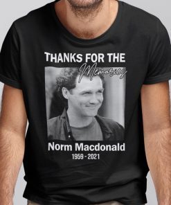 Norm Macdonald Thanks For The Memories Limited Shirt
