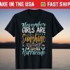 November Girls Are Sunshine Mixed Little T-Shirt