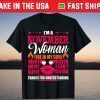 November Woman With A Fire In My Soul T-Shirt