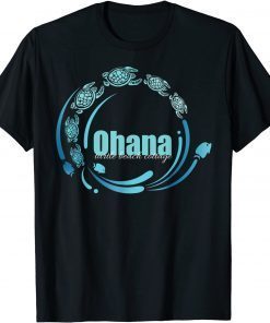 Ohana Turtles Beach Cottage Unisex Shirt