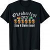 Oktoberfest 2021 6 Stein Apart Beer October Gift Shirt