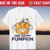 One Happy Pumpkin - Jackolantern Kids Pumpkin Carving T-Shirt