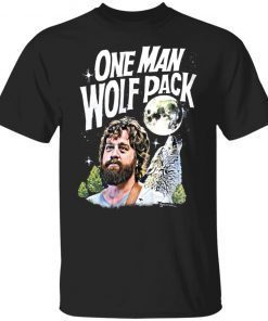 One Man Wolf Pack Gift Shirt