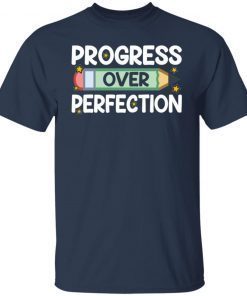 Pencil progress over perfection Unisex Shirt