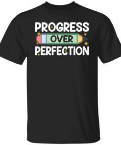 Pencil progress over perfection Unisex Shirt