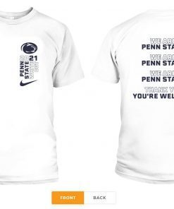 Penn State Nittany Lions 2021 White Out Official T-Shirt