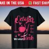 Pink Ribbon Teacher Breast Cancer Awareness Halloween T-Shirt