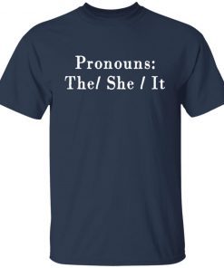 Pronouns The She It Gift Shirt