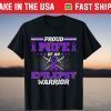 Proud Wife Of Epilepsy Warrior Seizure Disorder Awareness T-Shirt