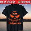 Pumpkin Ladies' Easy Costume Happy Halloween T-Shirt