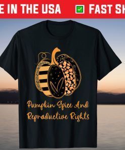 Pumpkin Spice And Reproductive Rights T-Shirt