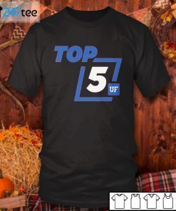 Ranks University Of Florida Top 5 Unisex Shirt