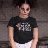 Red Head BBW Thicc Witch Good Vibes Halloween Gift Shirt